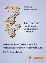 Cover von Lernfelder der Bäckerei und Konditorei - Verkauf Arbeitsheft Teil 1