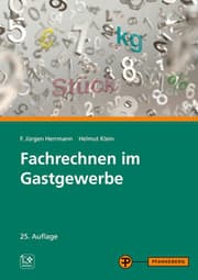 Cover von Fachrechnen im Gastgewerbe