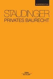 Cover von Privates Baurecht