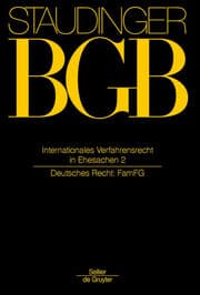 Cover von Internationales Verfahrensrecht in Ehesachen Band 2