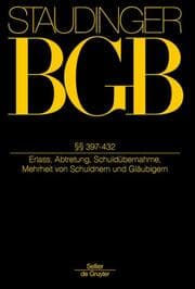 Cover von §§ 397-432