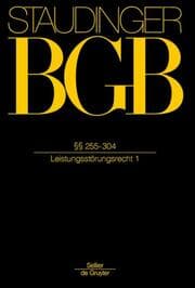 Cover von §§ 255-304