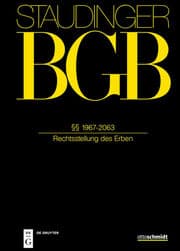 Cover von §§ 1967-2063