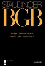 Cover von Haager Unterhaltsprotokoll