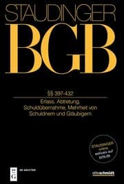 Cover von §§ 397-432