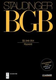 Cover von §§ 346-354