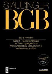 Cover von §§ 18-49 WEG