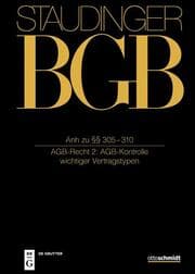 Cover von Anh zu §§ 305-310
