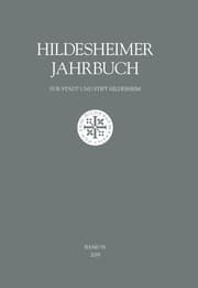 Cover von Hildesheimer Jahrbuch für Stadt und Stift Hildesheim Band 91/2019