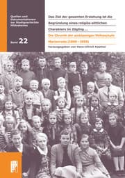 Cover von Das Ziel der gesamten Erziehung ist die Begründung eines religiös-sittlichen Charakters im Zögling