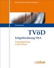 Cover von TVöD Entgeltordnung VKA