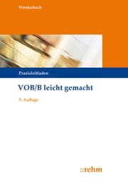 Cover von VOB/B leicht gemacht