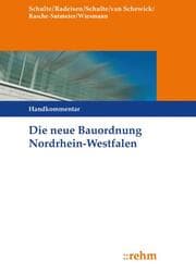 Cover von Die neue Bauordnung in Nordrhein-Westfalen