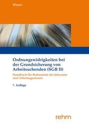 Cover von Ordnungswidrigkeiten bei der Grundsicherung von Arbeitsuchenden (SGB II)