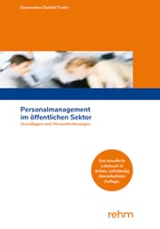 Cover von Personalmanagement im öffentlichen Sektor