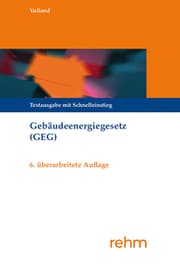 Cover von Gebäudeenergiegesetz (GEG)