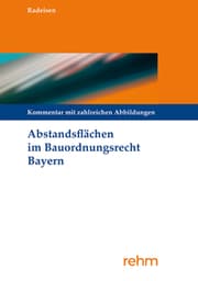 Cover von Abstandsflächen im Bauordnungsrecht Bayern