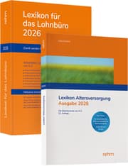 Cover von Buchpaket Lexikon für das Lohnbüro und Lexikon Altersversorgung 2026