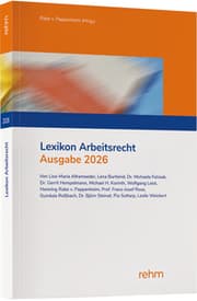 Cover von Lexikon Arbeitsrecht 2026