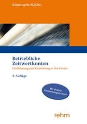 Cover von Betriebliche Zeitwertkonten