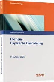 Cover von Die neue Bayerische Bauordnung