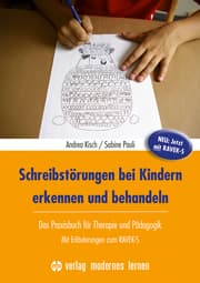 Cover von Schreibstörungen bei Kindern erkennen und behandeln