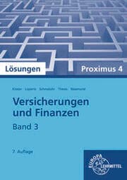 Cover von Lösungen zu 23070 Versicherungen und Finanzen, Band 3, Proximus 4