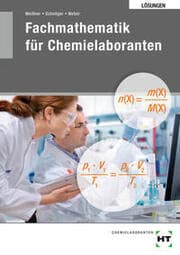 Cover von Lösungen zu 27610 Fachmathemaitk für Chemielaboranten