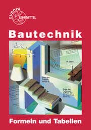 Cover von Bautechnik Formeln und Tabellen