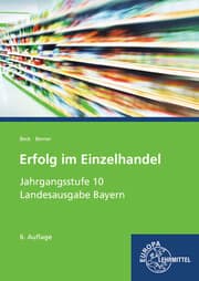 Cover von Erfolg im Einzelhandel Jahrgangsstufe 10