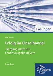 Cover von Erfolg im Einzelhandel Jahrgangsstufe 10
