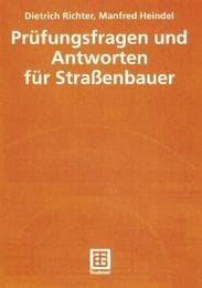 Cover von Prüfungsfragen und Antworten für Straßenbauer