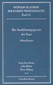 Cover von Das Ausdehnungsgesetz der Gase
