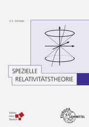 Cover von Spezielle Relativitätstheorie (Schröder)
