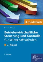 Cover von Betriebswirtschaftliche Steuerung und Kontrolle für Wirtschaftsschulen