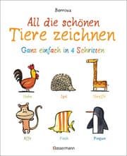 Cover von All die schönen Tiere zeichnen