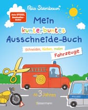 Cover von Mein kunterbuntes Ausschneidebuch - Fahrzeuge