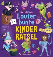 Cover von Lauter bunte Kinderrätsel ab 7 Jahren