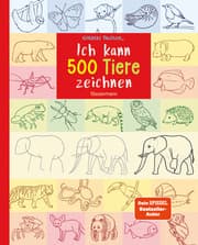 Cover von Ich kann 500 Tiere zeichnen. Die Zeichenschule für Kinder ab 8 Jahren