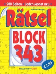Cover von Rätselblock 343
