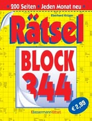 Cover von Rätselblock 344