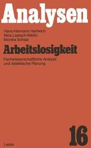 Cover von Arbeitslosigkeit