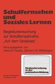 Cover von Schulfernsehen und soziales Lernen