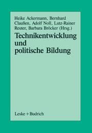 Cover von Technikentwicklung und Politische Bildung