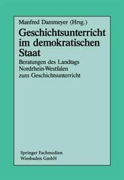 Cover von Geschichtsunterricht im demokratischen Staat