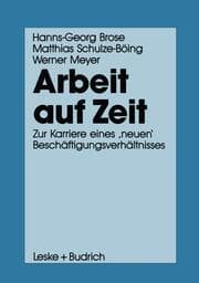 Cover von Arbeit auf Zeit