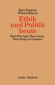 Cover von Ethik und Politik heute