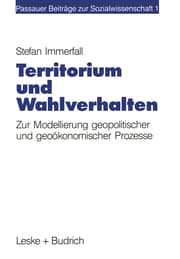 Cover von Territorium und Wahlverhalten