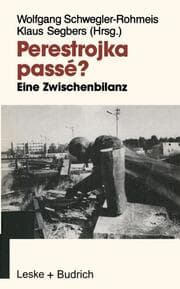 Cover von Perestrojka passé?