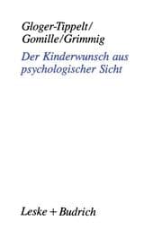Cover von Der Kinderwunsch aus psychologischer Sicht
